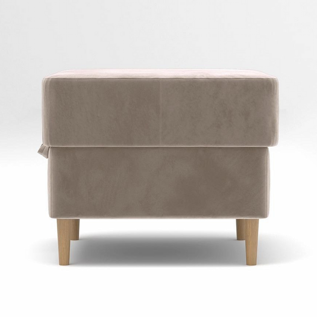 Пуф Мастерфабрик Дэйо Kenya beige ткань велюр