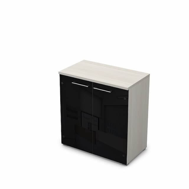 Шкаф АЛСАВ Gloss line 9НШ.023.4 Ivory/металл глянец