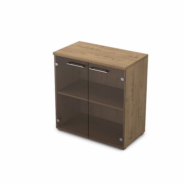 Шкаф АЛСАВ Gloss line 9НШ.023.2 teakwood/металл глянец