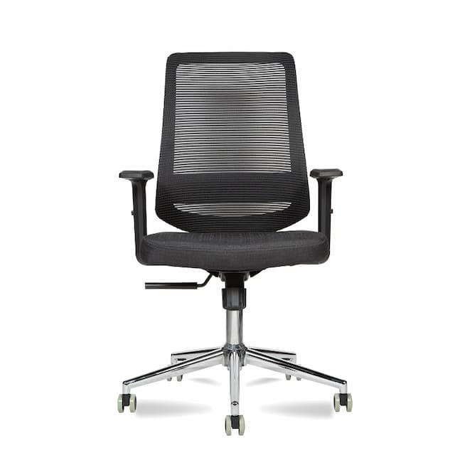 Кресло офисное Мирэй МГ-27 хром паук/подлокотники 709