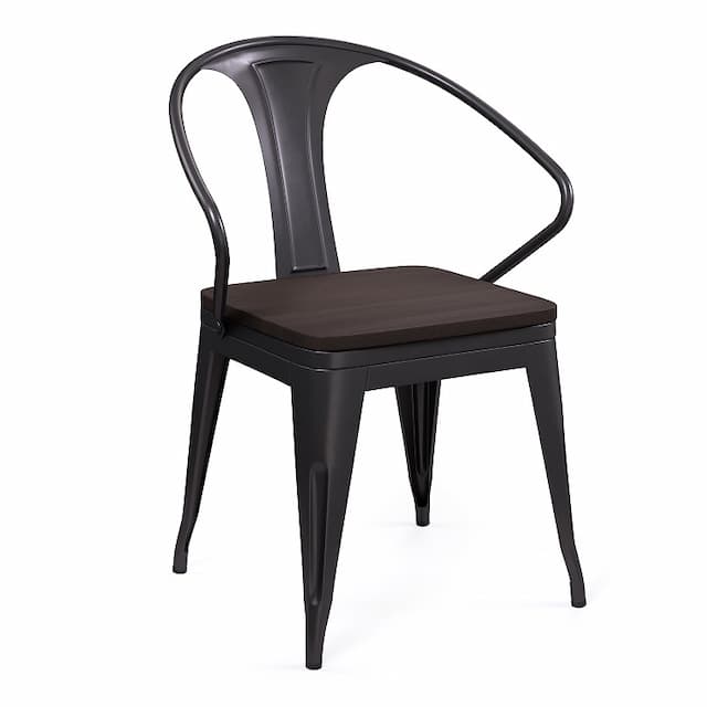 Стул металлический Алсав West Wood AL 404 МW