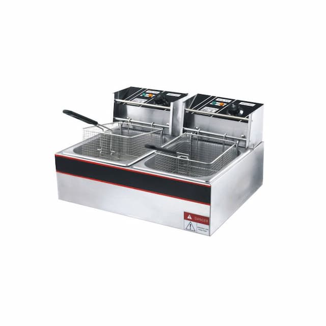 Фритюрница FoodAtlas (6л+6л) DF-82 Eco