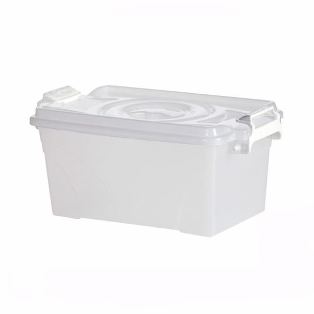 Контейнер с крышкой пластик для пищевых продуктов Пластхоз 19Л к-19
